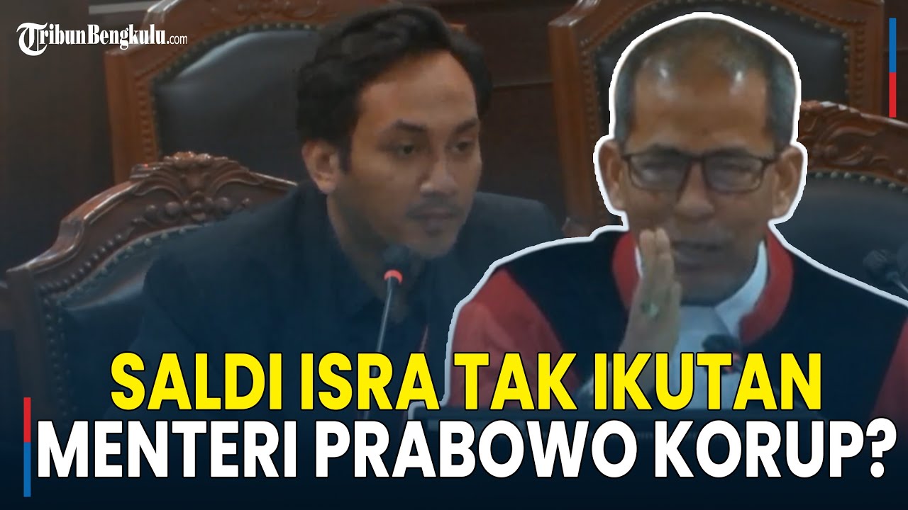 Saldi Isra Peringatkan Tanggung Jawab Nama Menteri Prabowo Diseret di MK, DPR Kolusi dan Nepotisme ?