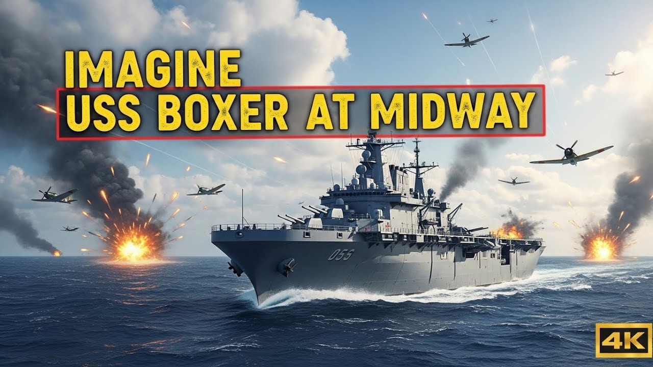 Imagine USS Boxer at Midway