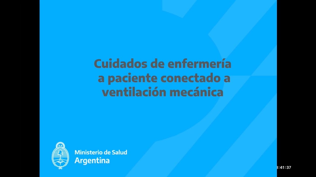 Cuidados de Enfermería en Ventilación Mecánica. Enfermería Crítica.