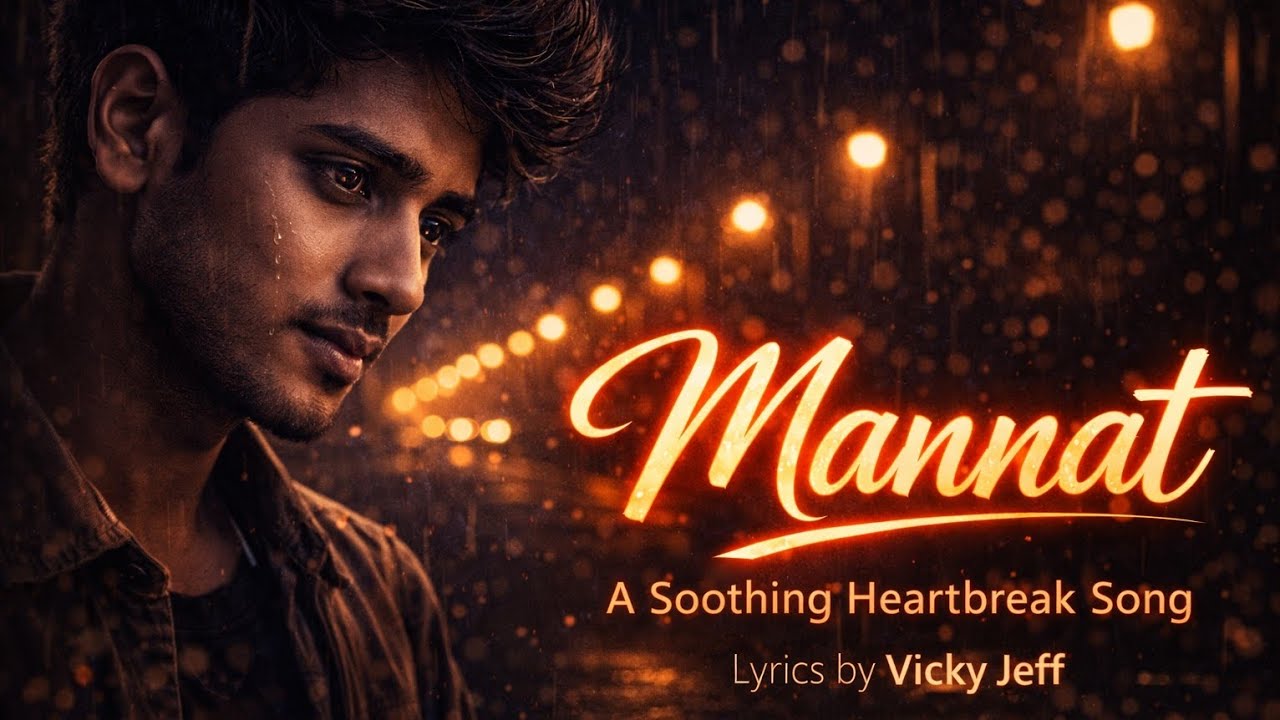 Mannat – Soothing Heartbreak Song 💔 | Emotional Hindi Song | Lyrics by Vicky Jeff