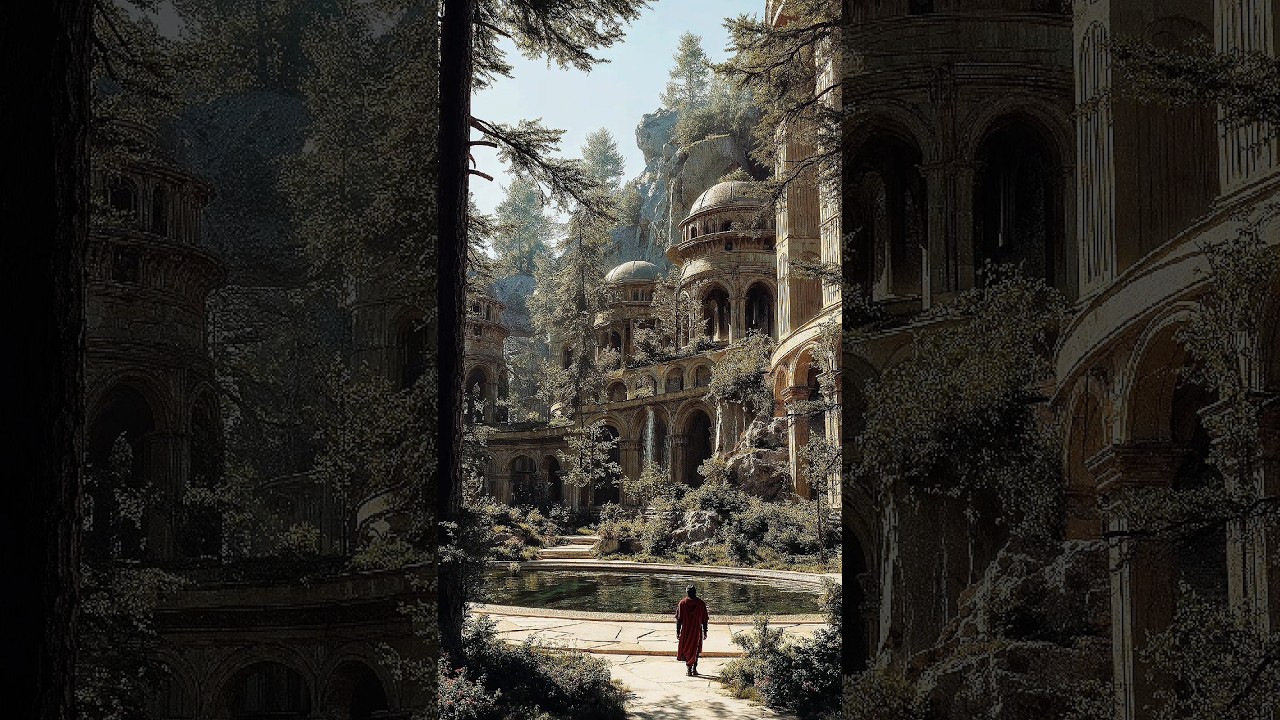 8K Mobile Wallpaper 2025 | Epic Fantasy Temple Background for Android & iPhone