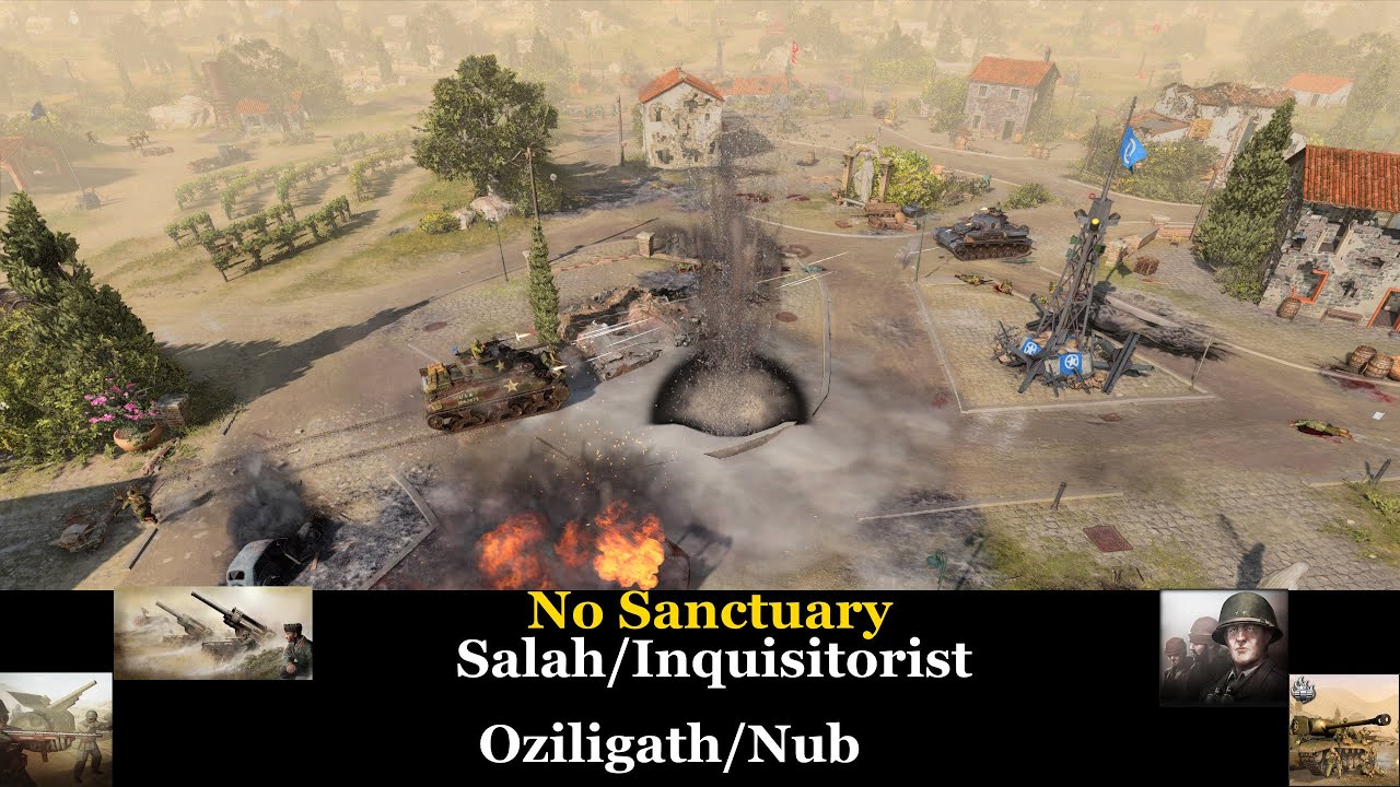 [CoH3][WM/DAK против USF/USF] Пропагандистский подкаст #1057 Салах/Инквизитор против Озилигат/Нуб