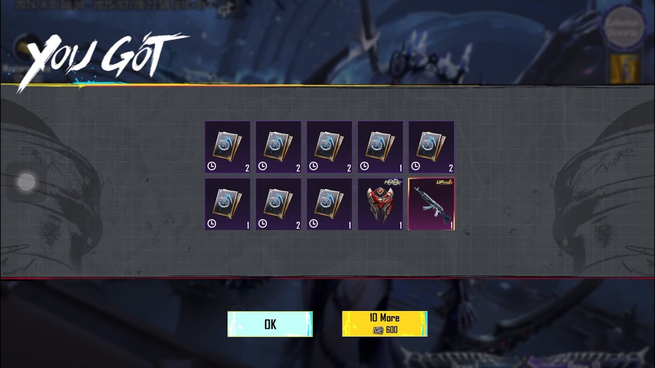 THE REAPER'S BLESSING HONOR SPIN CRATE OPENING PUBG MOBILE AND BGMI