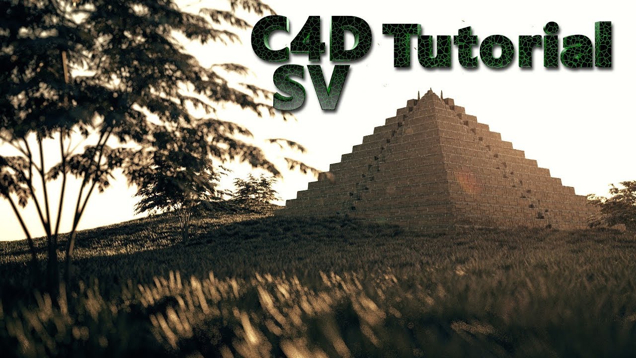 Cinema 4D Tutorial / Redshift Render / Pyramid / Forester