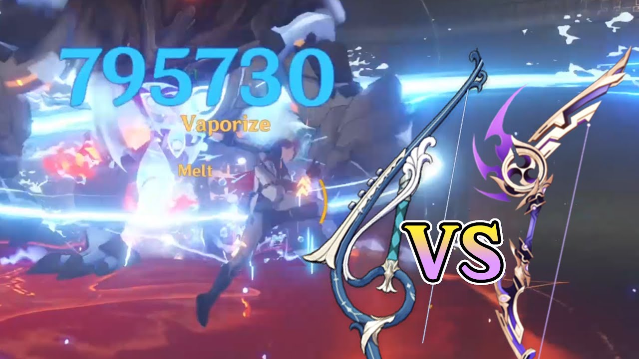 R5 Stringless vs R1 Thundering Pulse C0 Tartaglia (Childe) | GenshinImpact