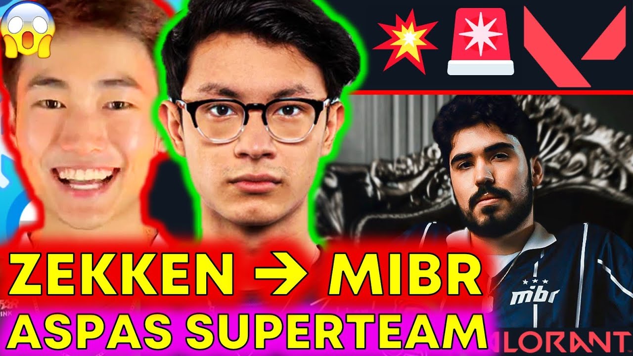 Zekken do MIBR WYCIEKŁ, SEN Bang USUNIĘTY! 😨 VCT Rostermania