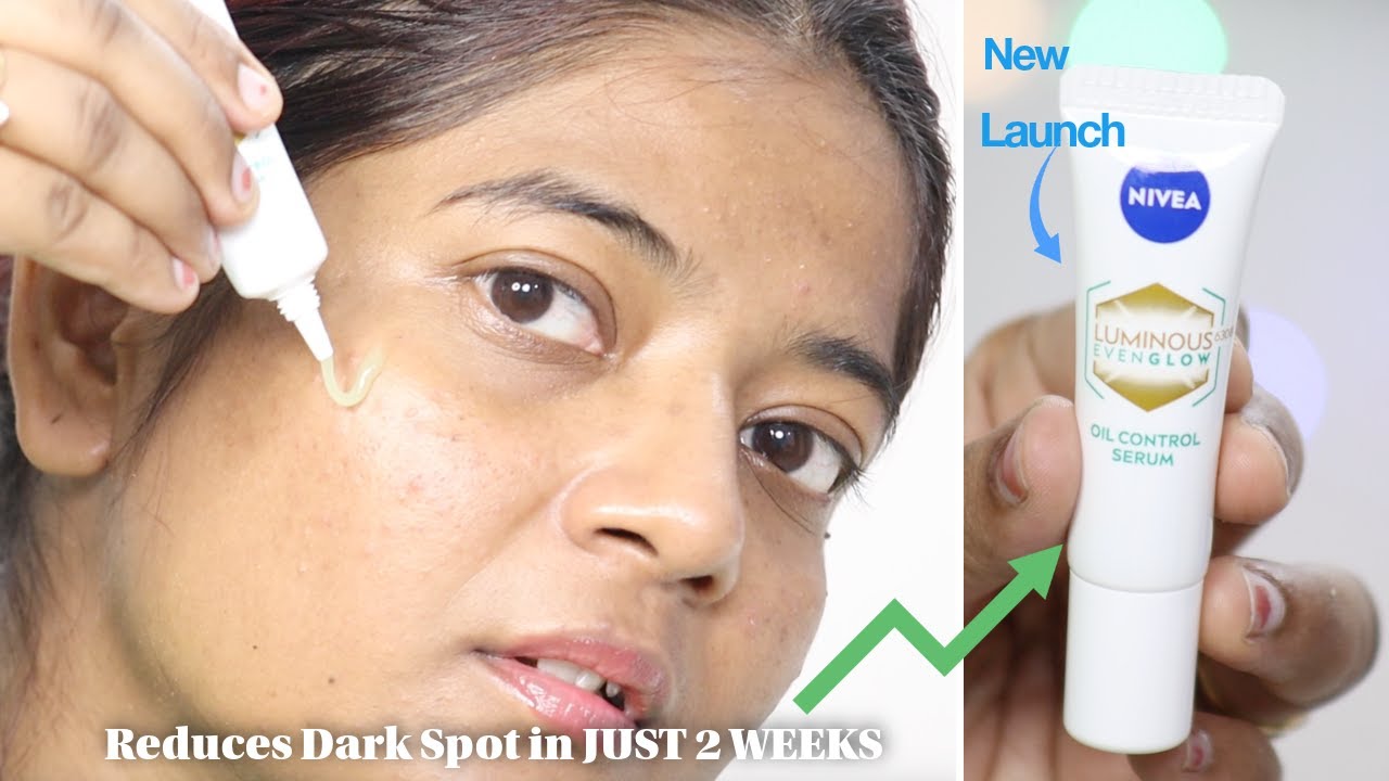 Nivea Luminous Even Glow Oil Control Serum | Reduces Dark Spot in just 2 weeks | poojaglamourholic