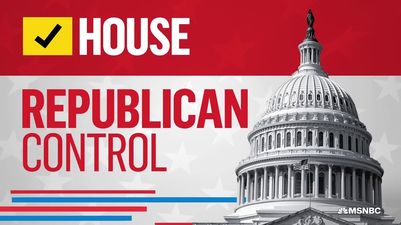 GOP Wins Control Of The House Of Representatives, NBC Projects