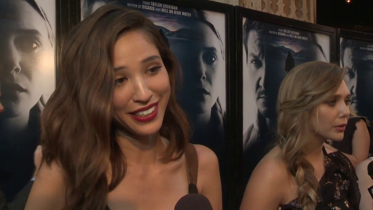Wind River : Los Angeles Premiere red carpet Itw Kelsey Asbille (official video)
