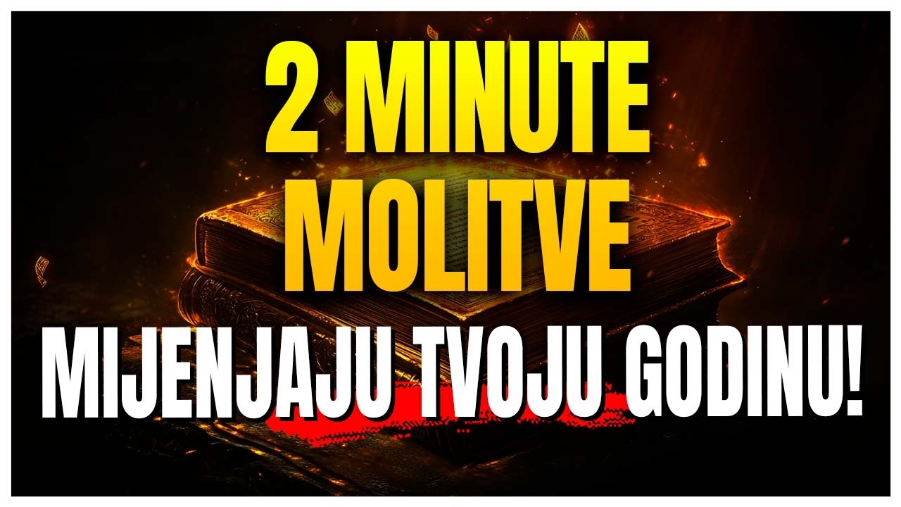 Kako ova dvominutna molitva može preobraziti cijelu tvoju godinu!