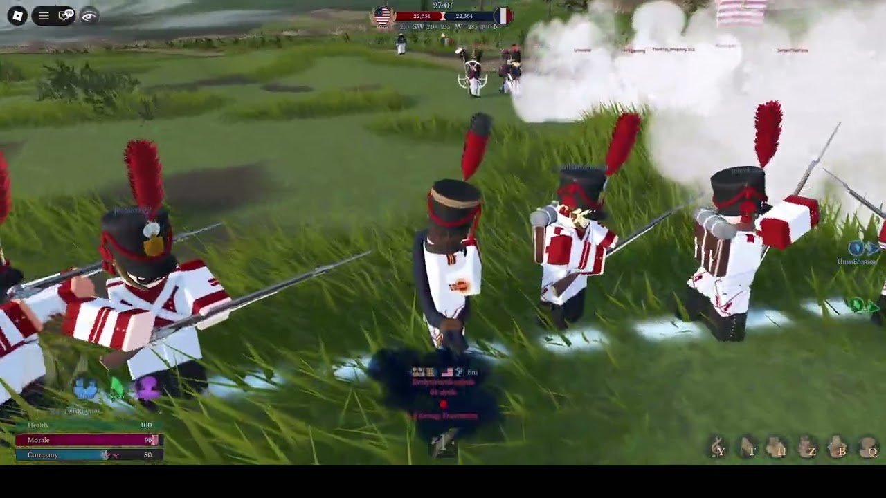 Roblox Napoleonic Wars I Saxony Vs USA