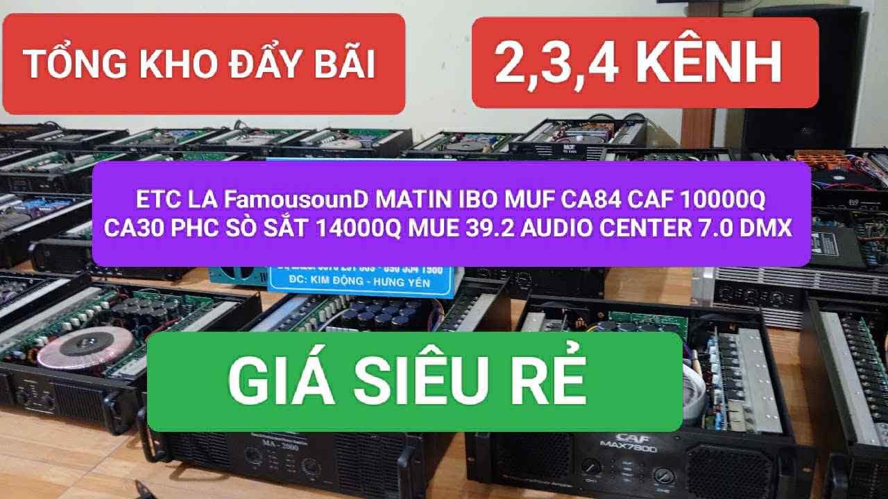 🔴Trực Tiếp🔴Xả Đẩy 2,3,4 Kênh Giá Rẻ Sò Sắt,IBO,CAF,MUF,VA601,401,QSC