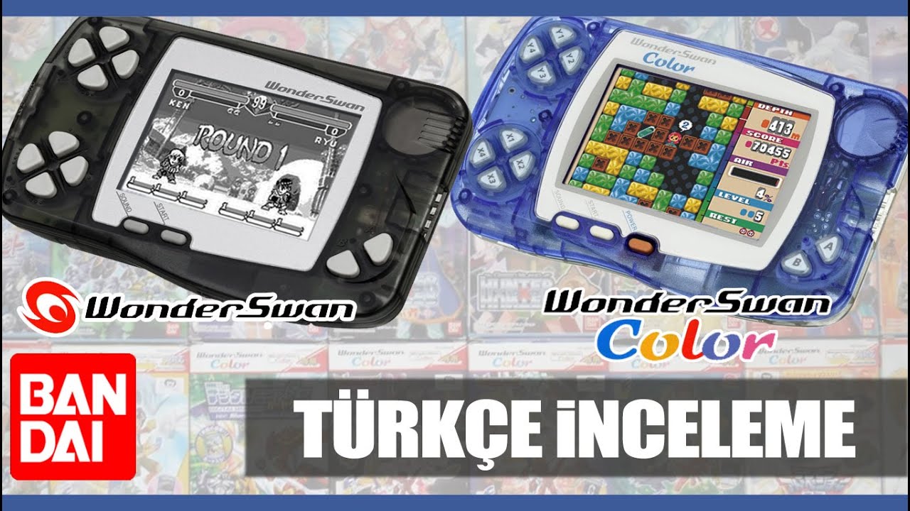 WonderSwan & WonderSwan COLOR Türkçe İnceleme
