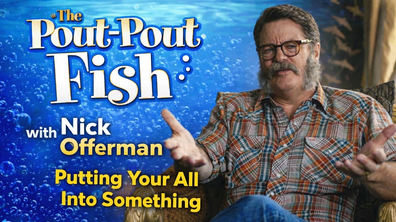 Life Lessons with Nick Offerman on putting your best foot forward in life