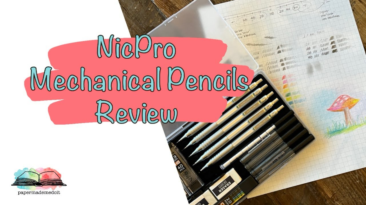 NicPro Mechanical Pencil Set Review