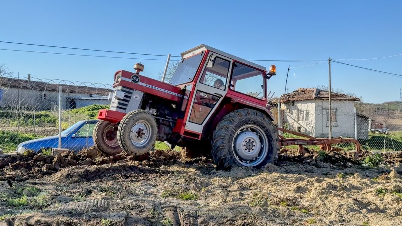 MASSEY FERGUSON 165 İSPANYOL 4 LÜ PULLUK & ÇİFT SÜRÜMÜ