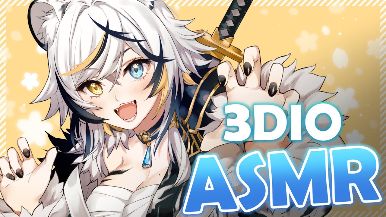 【ASMR／3DIO】Relaxing Tapping Sounds ♡ Whispering ~ Tingles ~ Helping You Sleep ♡