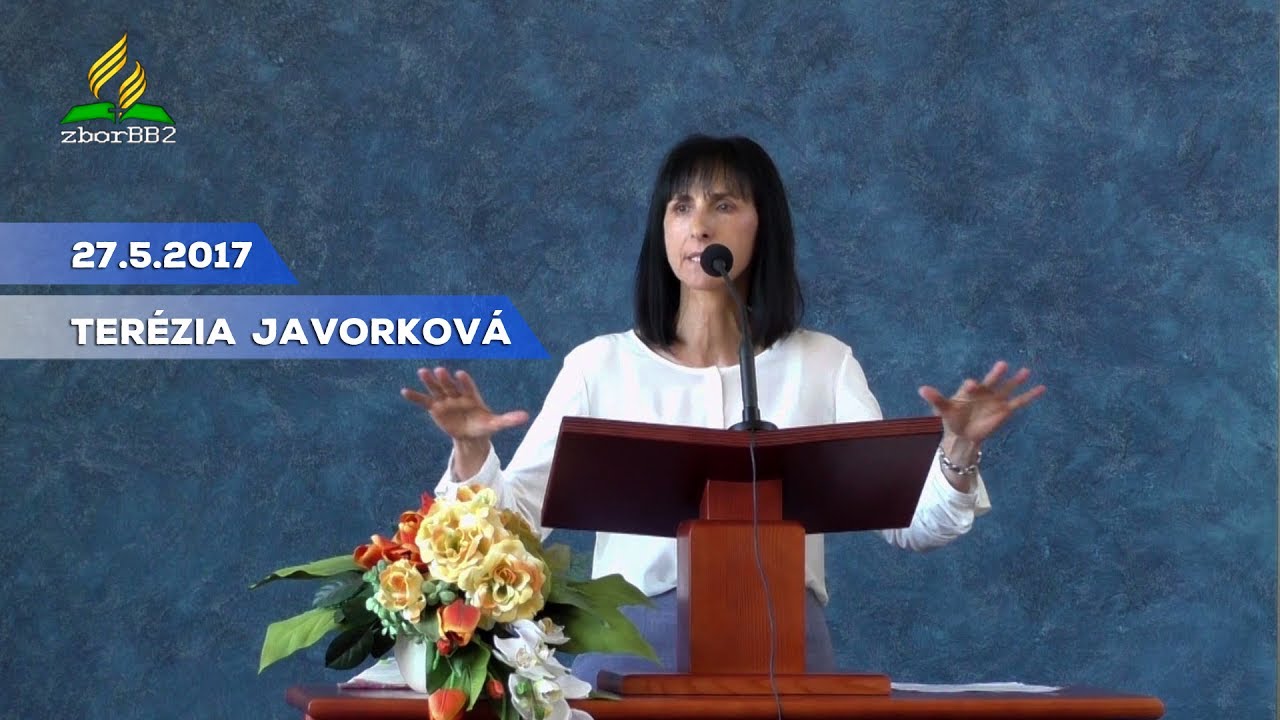 27.5.2017  T.Javorková Pýcha predchádza pád , pokora víťazstvo