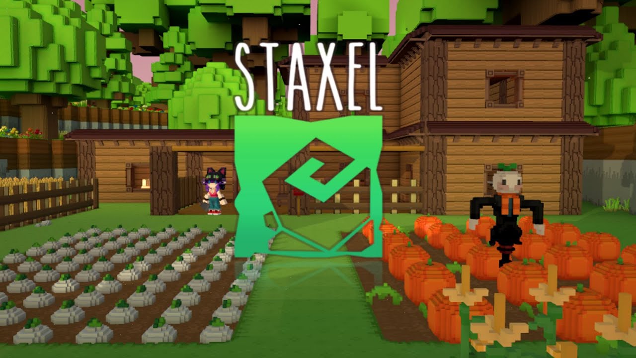 Начало работы над фермой, день 1 | Игровой процесс Staxel 2019 | E01