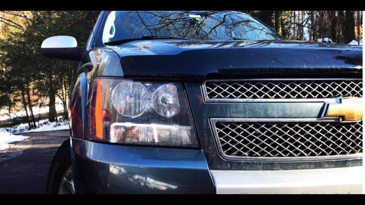 Замена ламп в фарах Chevrolet Avalanche 2007-2013 годов выпуска
