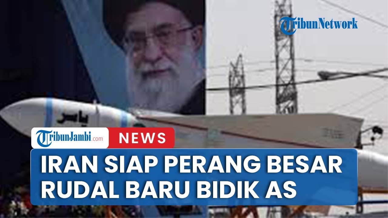 Kesiapan Iran Untuk Perang Besar Memamerkan Rudal Terbarunya Siap Bidik AS