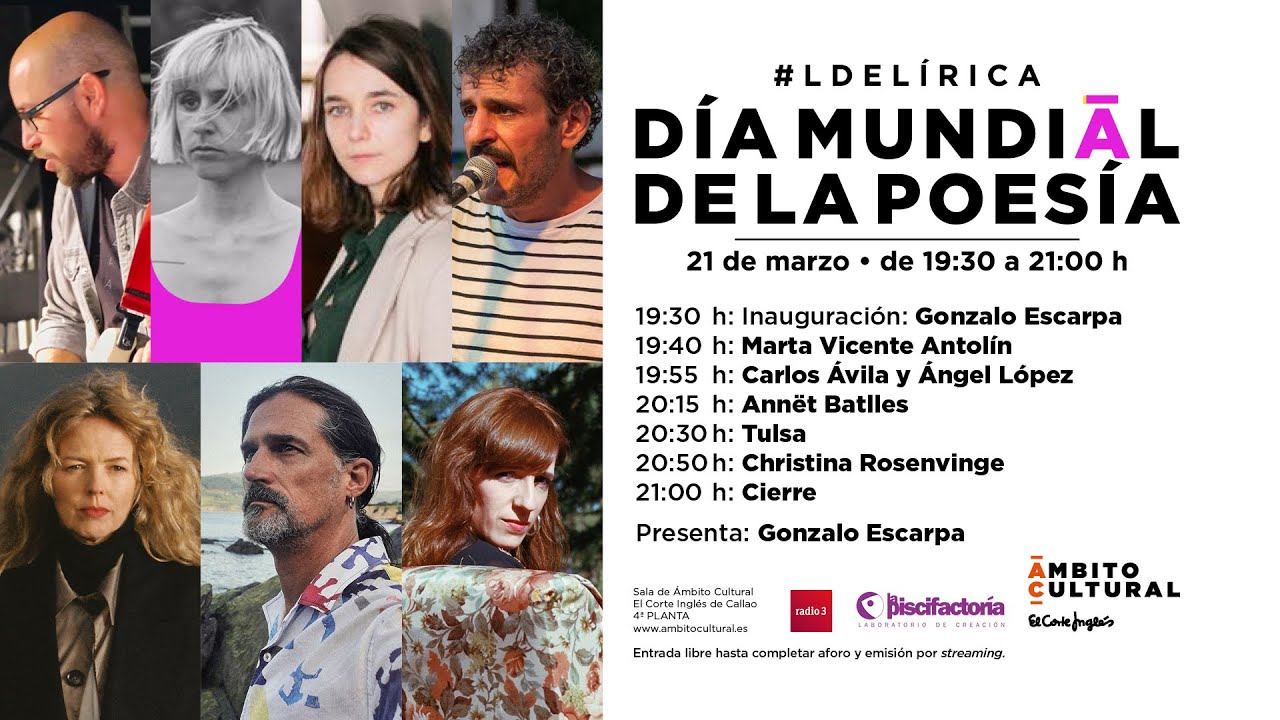 Día Mundial de la Poesía #LdeLírica