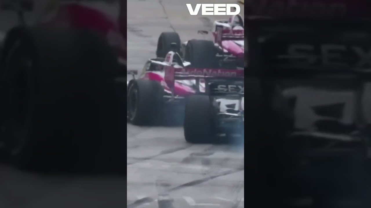 Santino Ferrucci Removes Helio Castroneves and Kyffin Simpson From The Detroit Grand Prix 2024