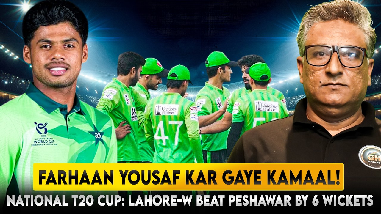 🔴 National T20 Cup 2026 Live PSHW vs LHR-W, KHI-B vs FSLB | LHR-W Beat PSH by 6 Wkts