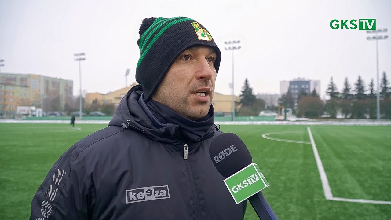 Trener Mateusz Milczarek po sparingu z Pogonią Nowe Skalmierzyce