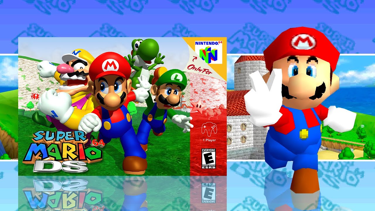 Super Mario 64 DS, now on Nintendo 64