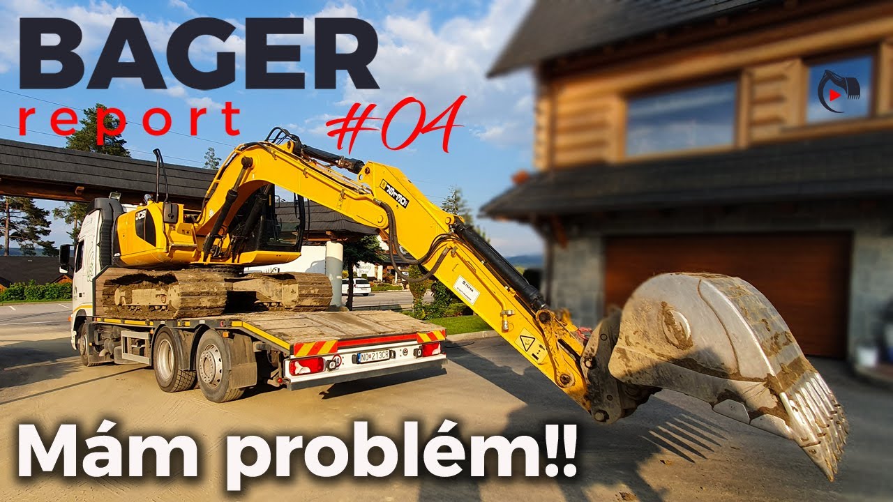 NOVÝ BAGER JCB 4CX 2021 | Práca v lese | Bagrovanie svahu | TATRA & MAN truck