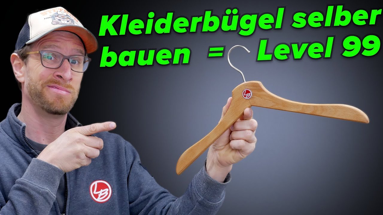 Doch nicht ganz so einfach: Kleiderbügel selber bauen