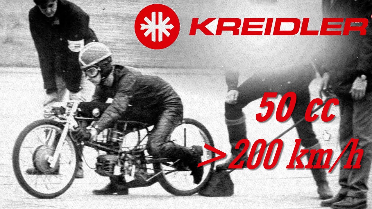 БЕЗБАШЕННЫЕ мопеды Kreidler