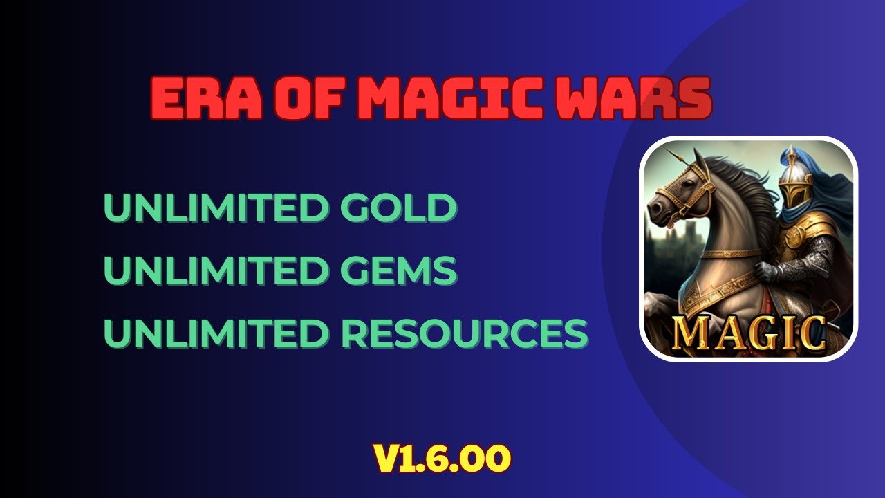 Era of Magic Wars v1.6.00  MOD APK (Unlimited Gold, Unlimited Diamonds, Unlimited Resources)