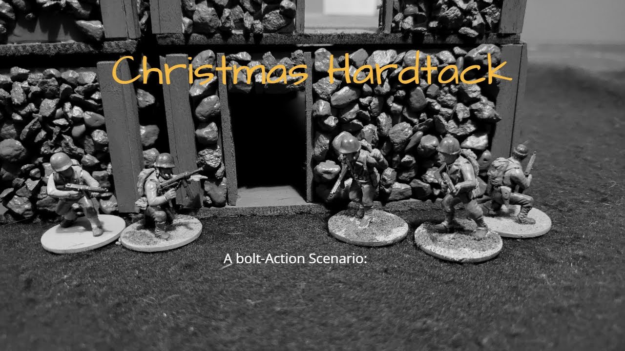 Bolt-Action Battle report; SCENARIO Christmas hardtack.