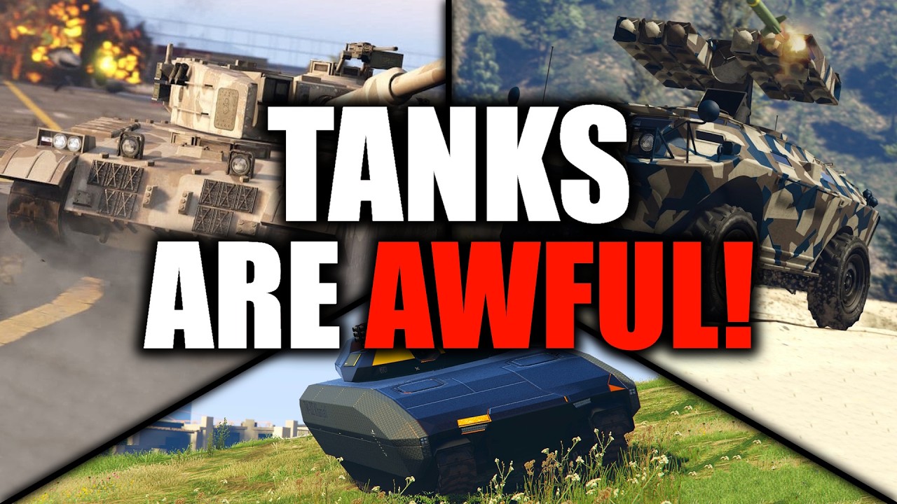 Why Are Tanks SO AWFUL in GTA Online!? (Angry Rant)
