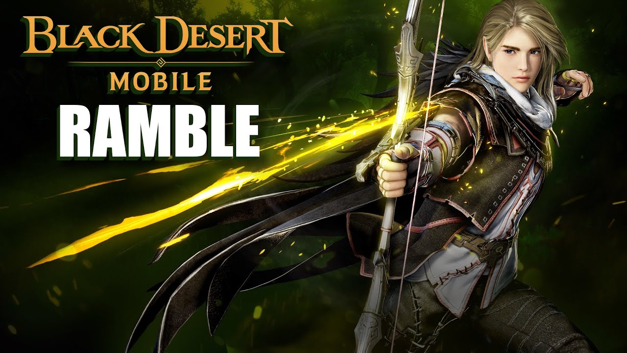 Black Desert Mobile Android Gameplay Ramble (MMORPG)