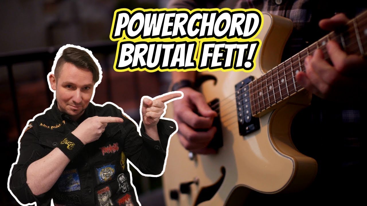 Metal Powerchords: Der Slide-Trick für brutal fetten Sound! (Gamechanger) #metal 