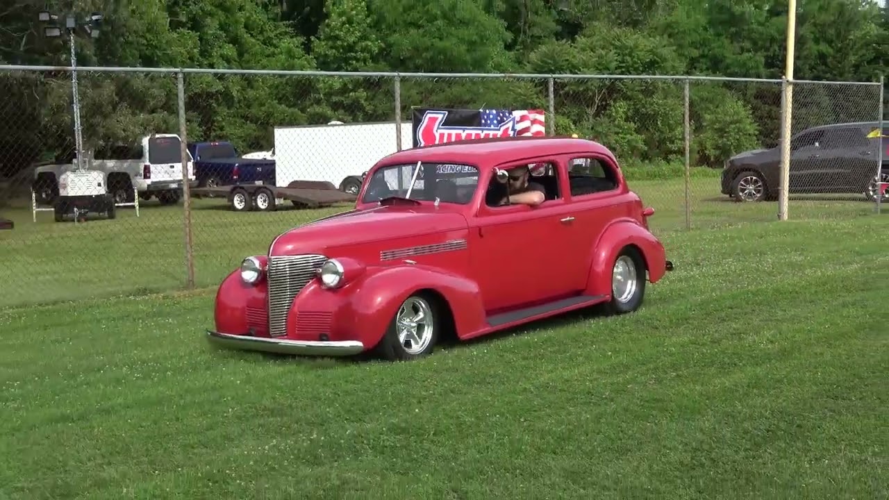 Hot Rod Customs and Classic Muscle Car Drive Bys at Baden VFD Dreamgoatinc 4K Video Compilation