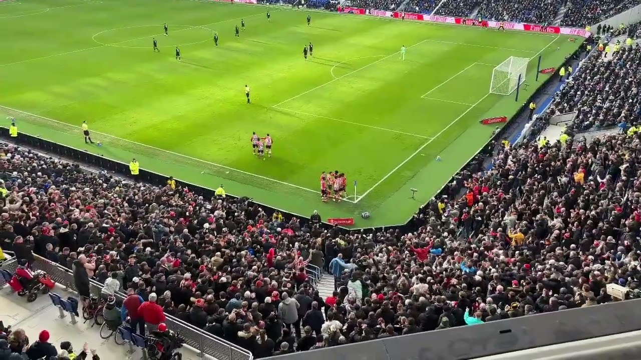 Enzo Le Fee GOAL vs Everton at Hill Dickinson Stadium!!