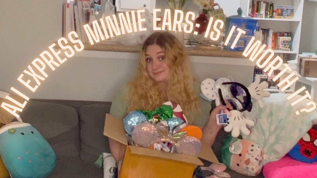 Ordering Minnie Ears from Ali Express!