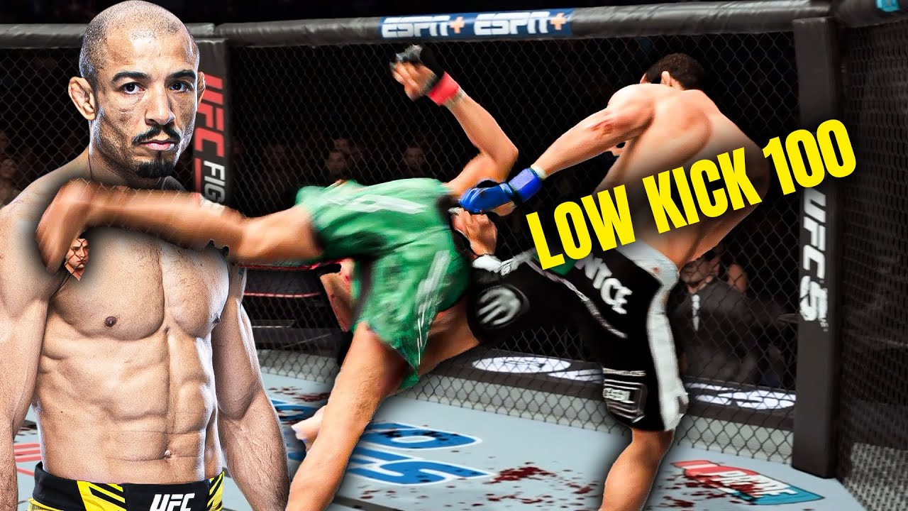 NAJMOCNIEJSZE LOW KICKI W UFC! 😮