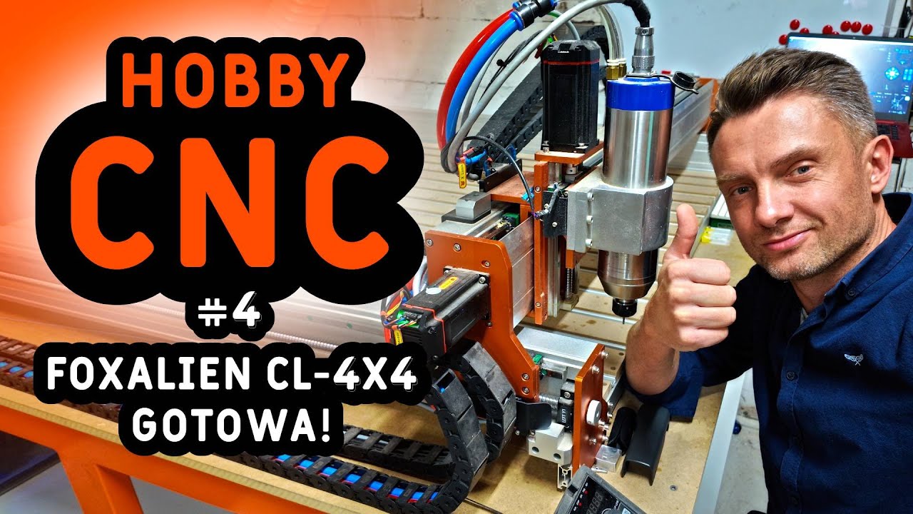 Frezarka CNC jest wreszcie gotowa!