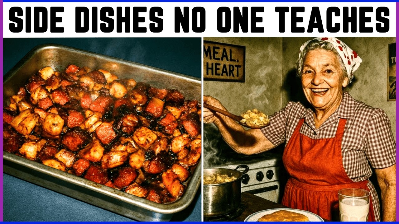 25 Forgotten Side Dishes You Could Only Find in Old Cookbooks!