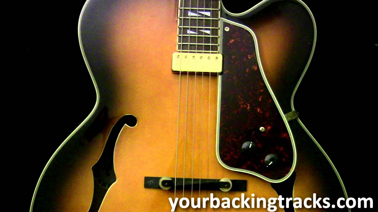 Smooth Jazz Guitar Backing Track in Db Major / Free Jam Tracks TCDG