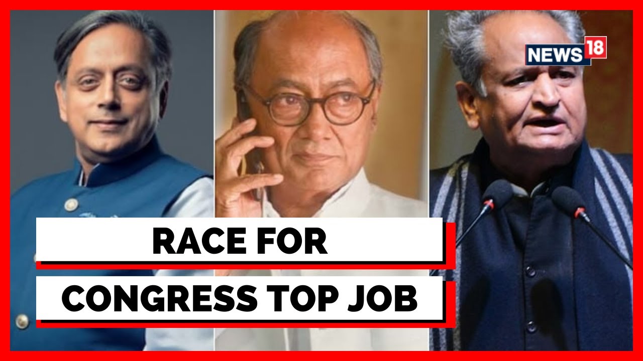 Congress President Election 2022 | Congress Presidential Poll Latest Updates | English News | News18