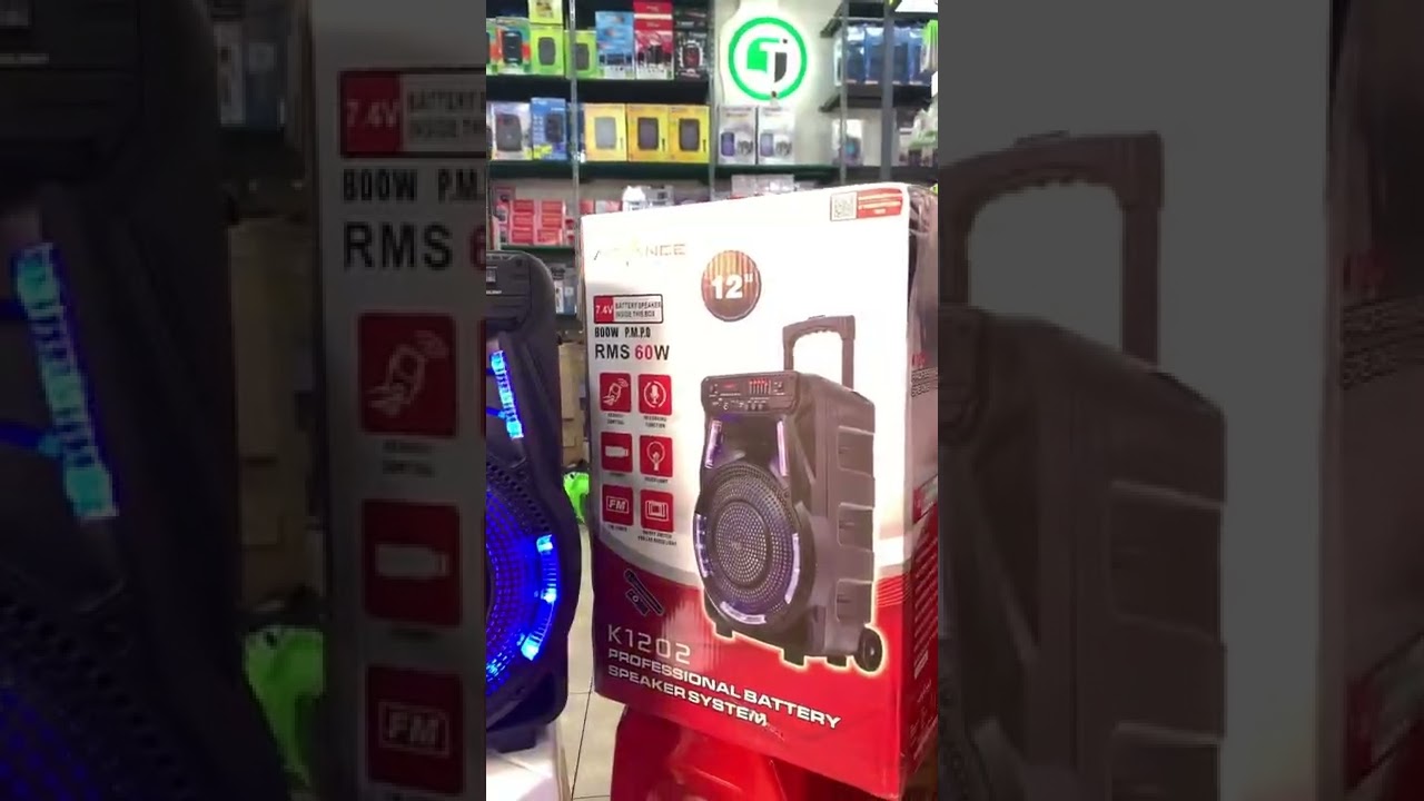 Advance K1202 Speaker Portable 12 inc