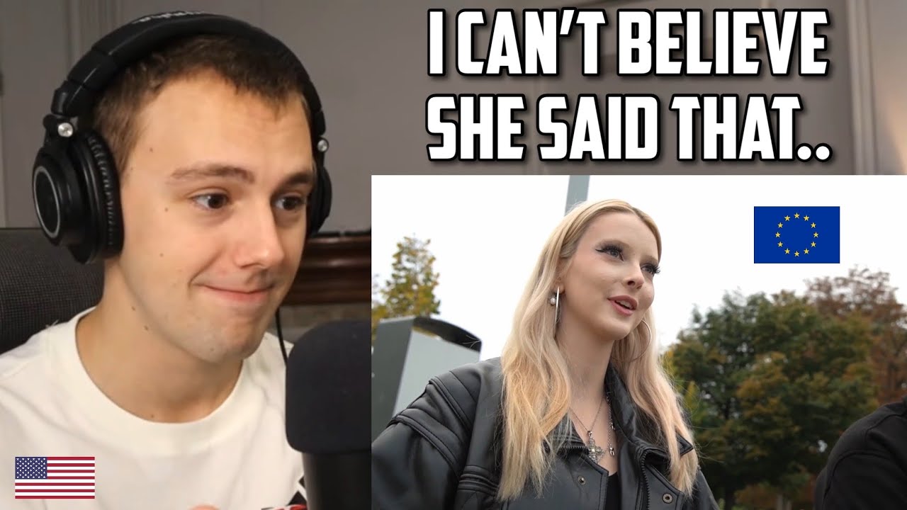 American Reacts to What do Europeans REALLY think of Americans?