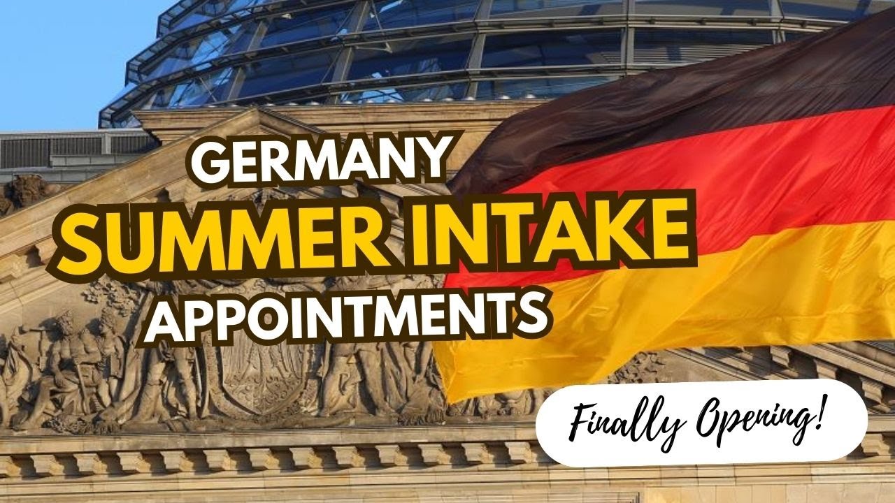 Germany Summer Semester 2025 | Study Visa Appointment Update | German Embassy Pakistan