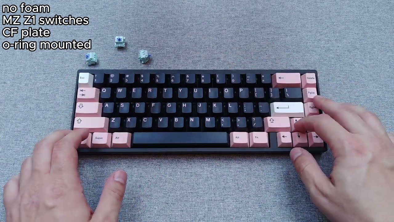 Neo65 mounting styles compared | sound test